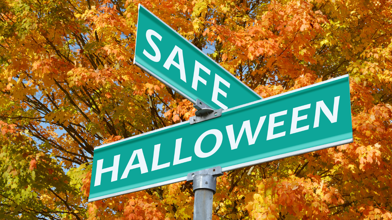 Halloween Safety Sign