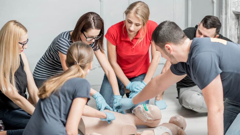 what is asked during a first aid and cpr test