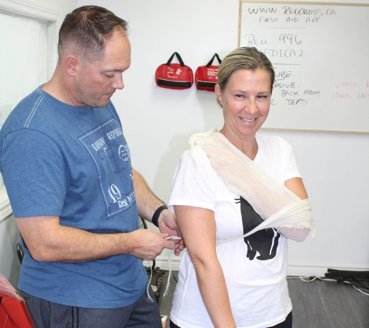 sling-first-aid-training-north-york