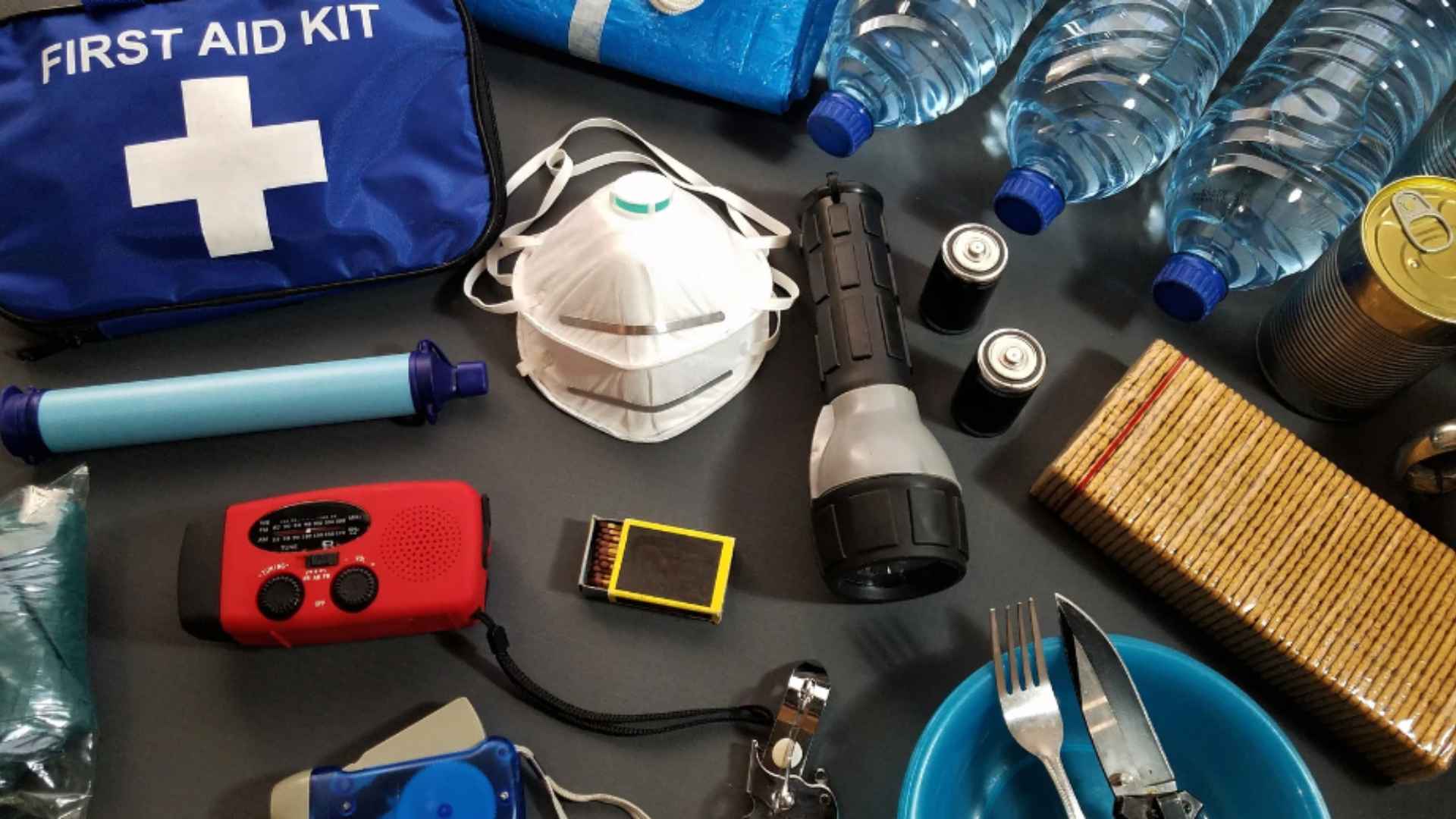 First aid kit for remote locations