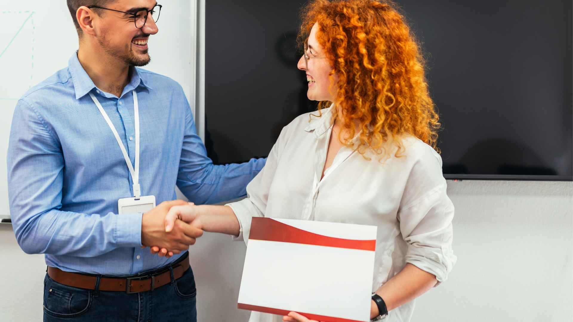 A dental care professional receiving her First Aid and CPR certification.