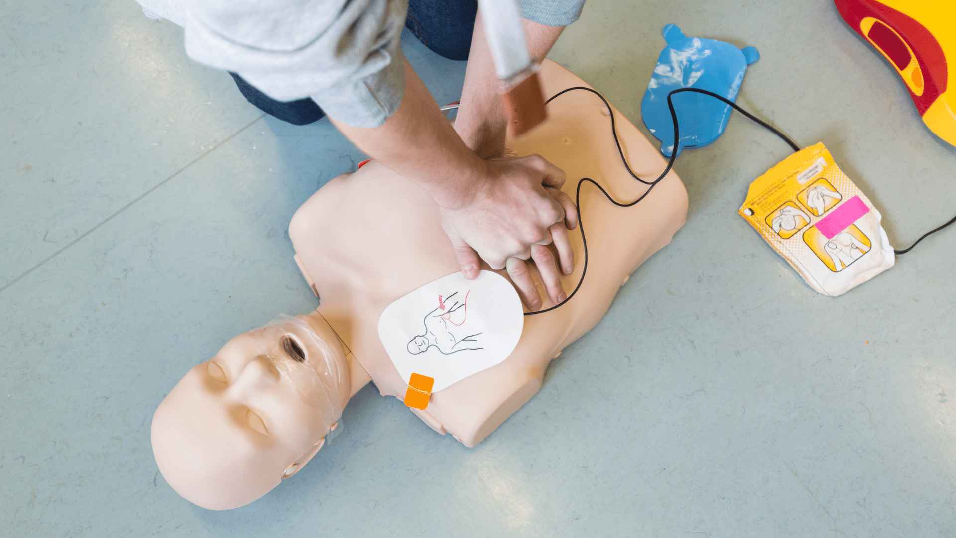 CPR on a dummy