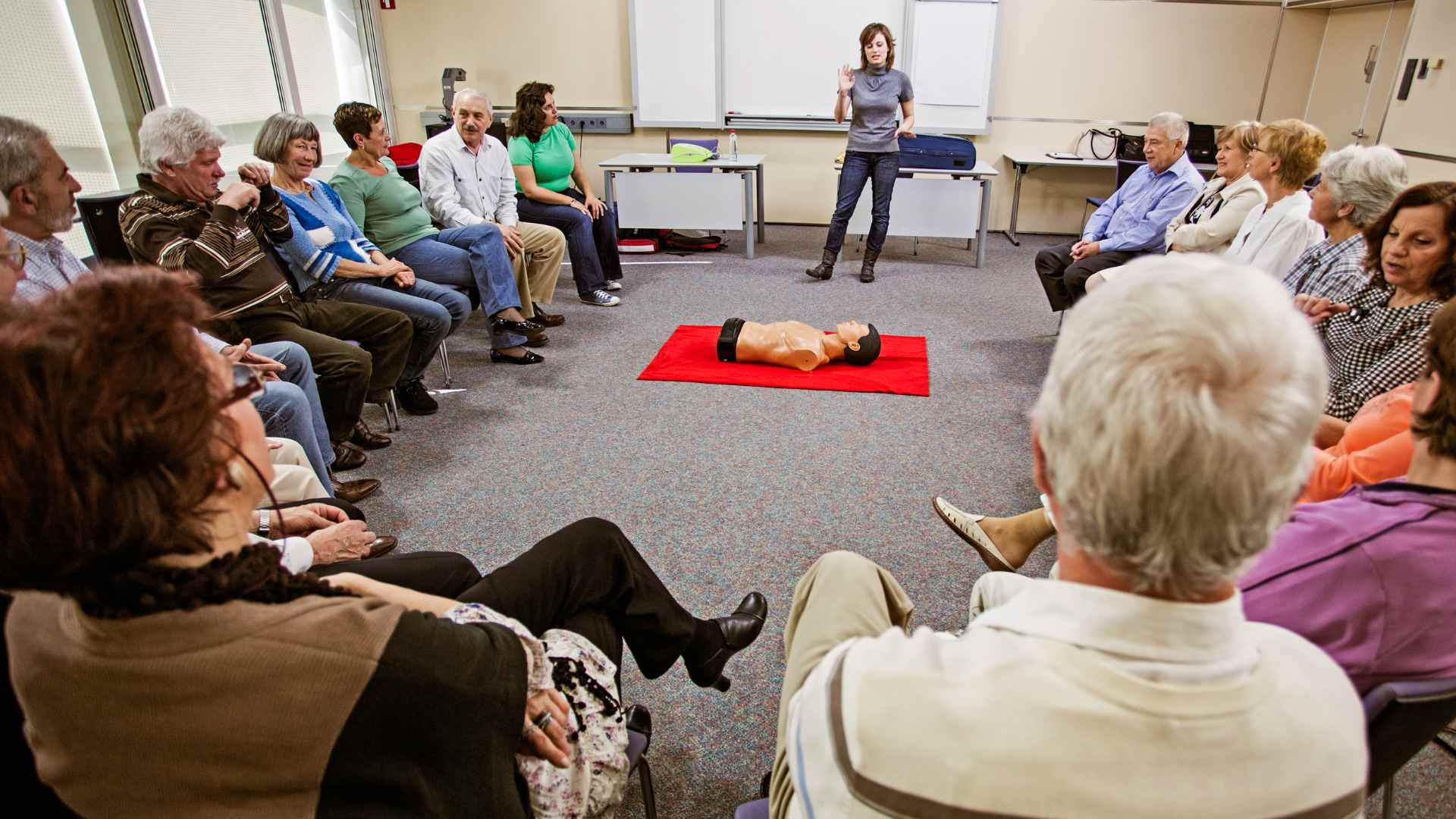 A group training of employees at Coast2Coast training centre.